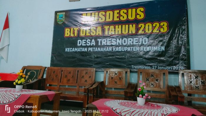 MUSDESUS BLT DD DESA TRESNOREJO SEPAKATI  20 CALON KPM BLT DD TAHUN ANGGARAN 2023 02